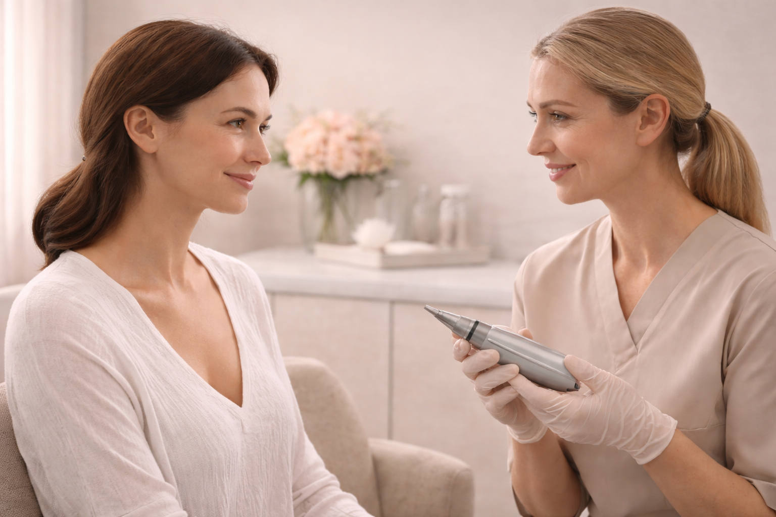 A calm, measured approach to skin treatment